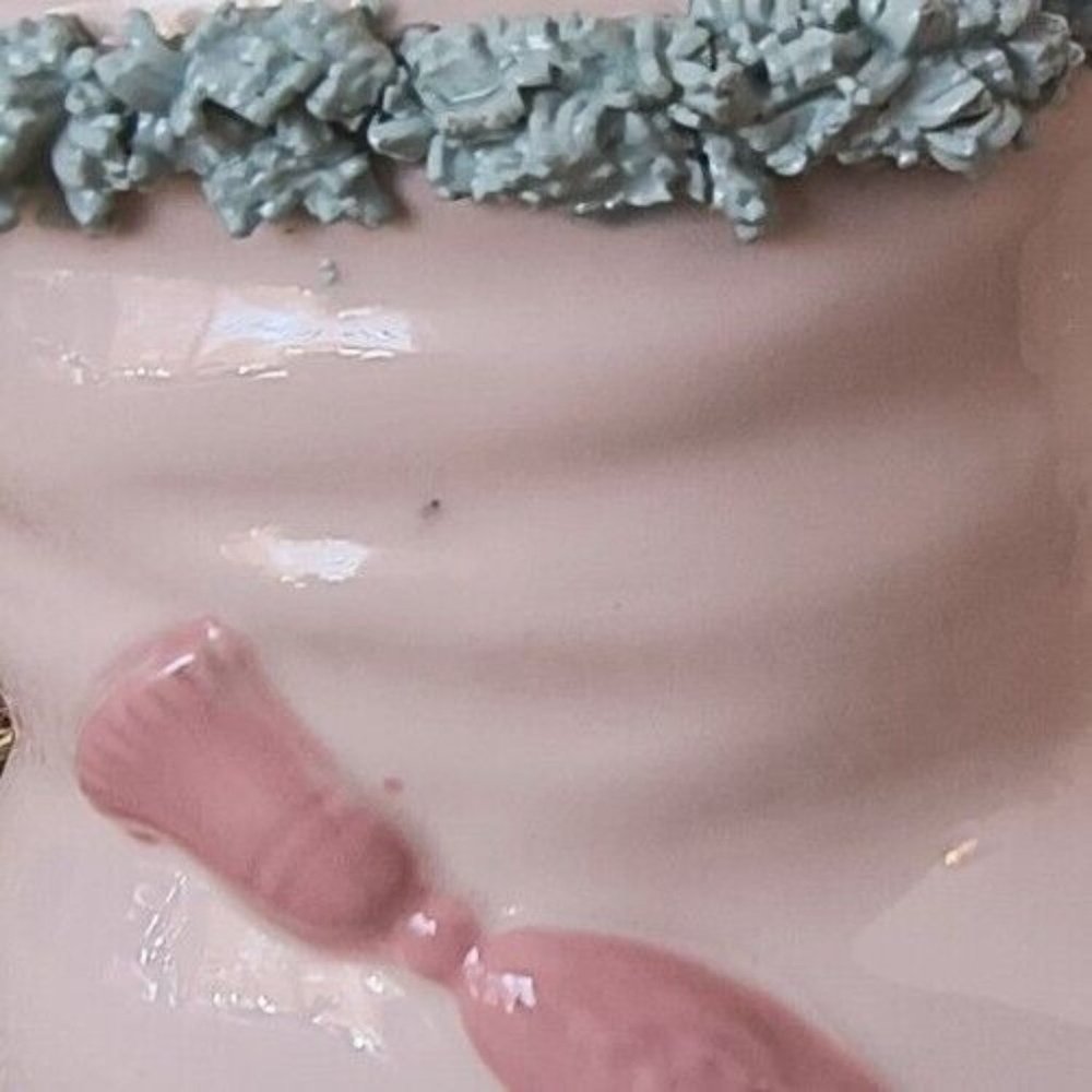 Relpo Pink Baby Bootie Planter, Made In Japan, 1961 Samson Import Co, EUC - Picture 9 of 9